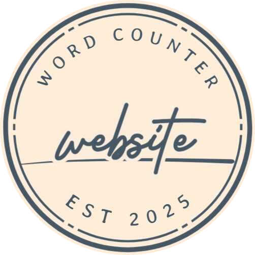 Website Word Counter Logo